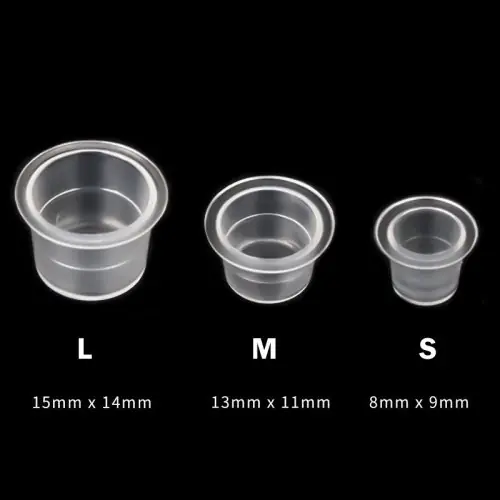 Image de Gobelets d'Encre Jetables pour Microblading - 100 pcs