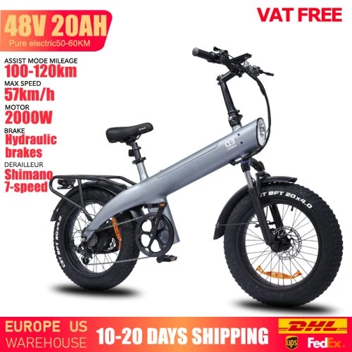 2000 W 20 Ah Grau