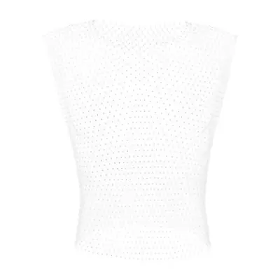 Image de Débardeur Homme Résille Transparent avec Strass - Look Sexy & Brillant