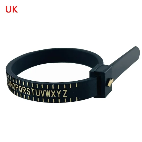 Afbeelding van PHYHOO Plastic UK US EU JP HK Maat Ringmaat Meetinstrumenten Vingermeter Ring Sizer Riem Meetinstrument Sieraden Accessoires