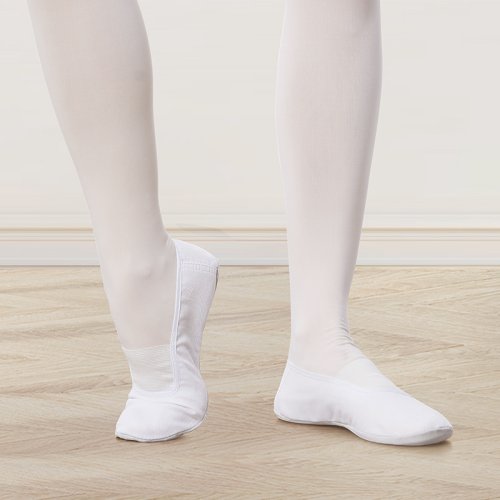 Immagine di Scarpe da Ginnastica Donna e Uomo in Tela con Suola Morbida – Ideali per Yoga, Danza, Balletto e Allenamento Sportivo