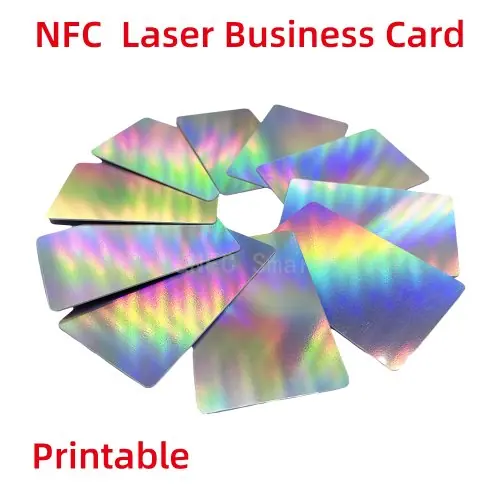 Image de Cartes NFC Laser Personnalisées - Accès Sécurisé & Professionnel