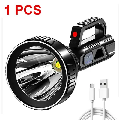 Image de Lampe Torche LED Ultra Puissante Rechargeable