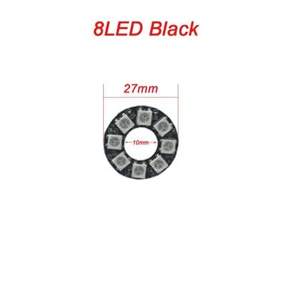Image de Anneau LED RGB Addressable WS2812B - 8 à 241 LEDs