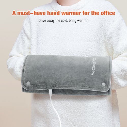 Afbeelding van Wasbare Grafeen USB Handwarmer met Slimme Thermostaat – Verwarmingskussen voor Winter en Kantoor