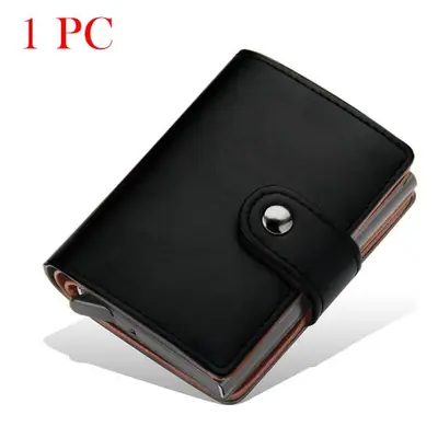 Image de Portefeuille RFID Bloquant en Cuir PU - Élégant & Sécurisé