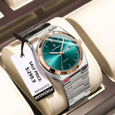 Image de Montre Homme Sportive Quartz Lumineuse