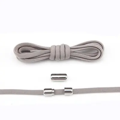 Image de Lacets Élastiques Rapides avec Fermeture Métallique