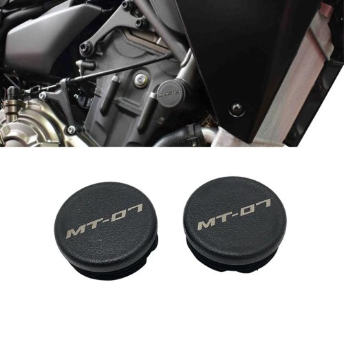 Immagine di Set di Tappi di Copertura per Foro Telaio e Cornice Decorativa per Yamaha MT-07, XSR700, Tracer 700 (2013-2021)