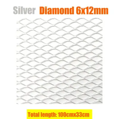 Image de Grille Pare-Chocs Voiture de Course - Aluminium 100x33 cm
