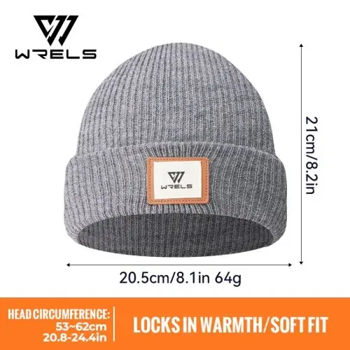 Image de Bonnet Hiver Chauffant - Tricot Léger Doublé Polaire
