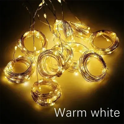 Guirlande LED USB 3m - Éclairage festif pour jardin et intérieur