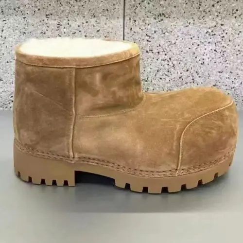 Camel bas-coupe laine