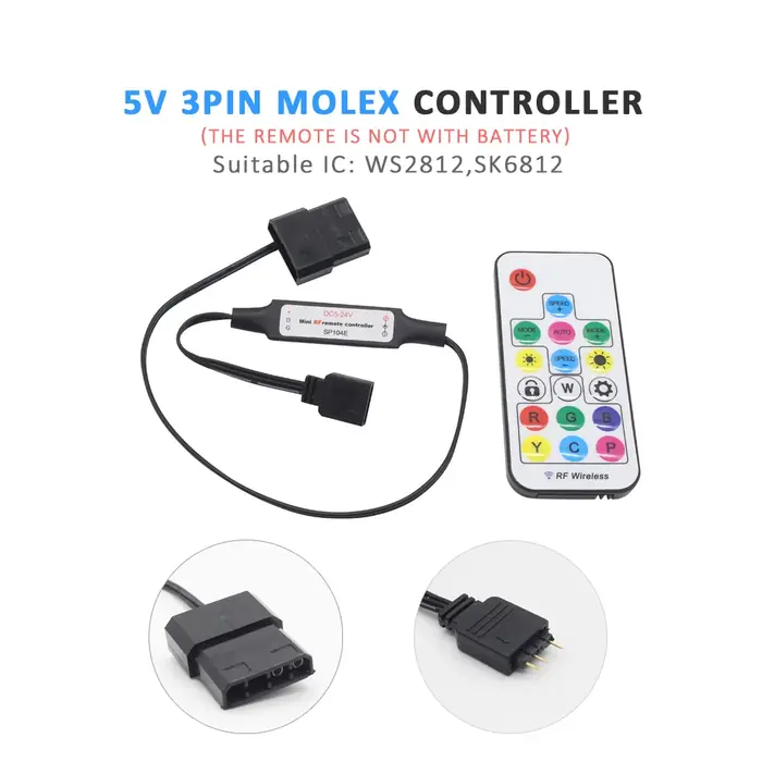 5V 3Pin Molex