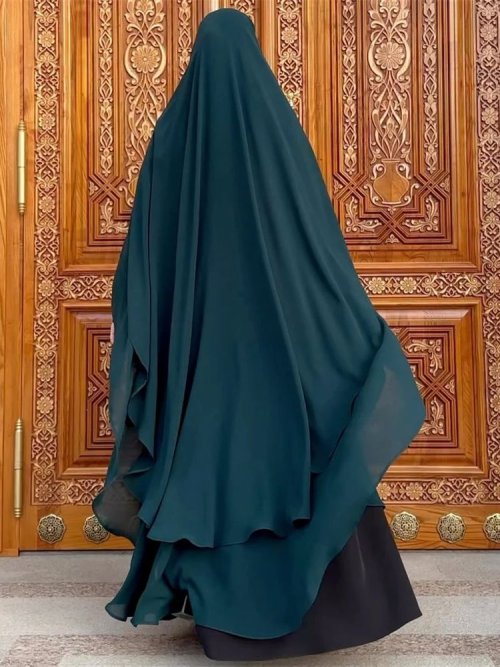 Bild von Ramadan Khimar Abaya Saudi-Arabien Türkei Islam Muslimischen Hijab Kleid Gebet Kleidung Abayas Für Frauen Kebaya Robe Femme Musulmane