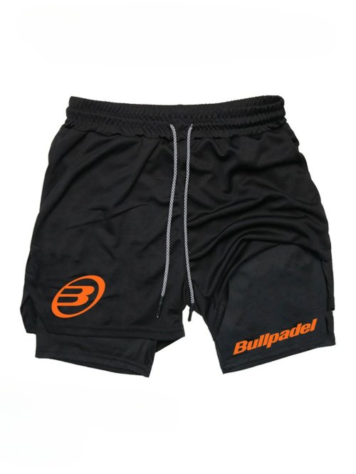 Bild von Berserk Herren 2-in-1 Sportshorts – Schnelltrocknende Laufshorts mit Innenhose für Fitnessstudio, Training und Freizeit