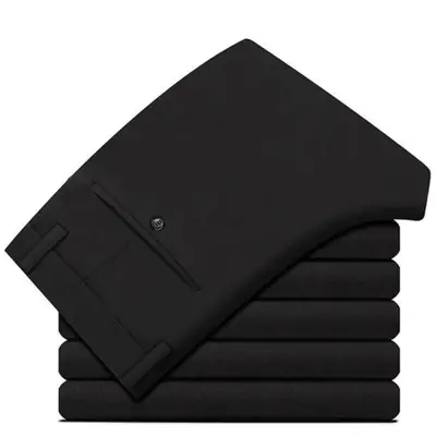 Image de Pantalon Homme Business Élégant - Coupe Droite & Confortable