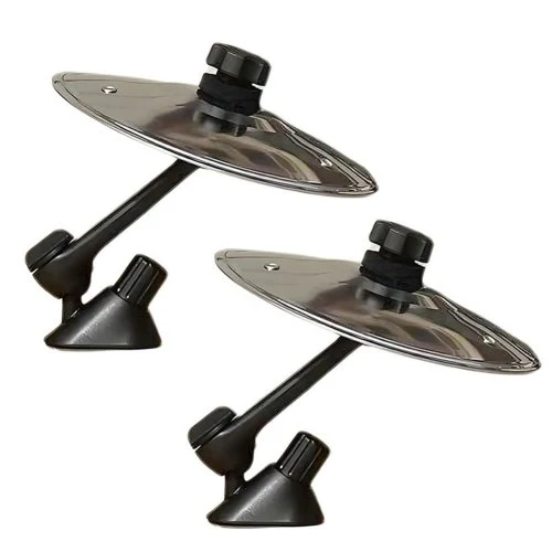 2Pcs srebrny