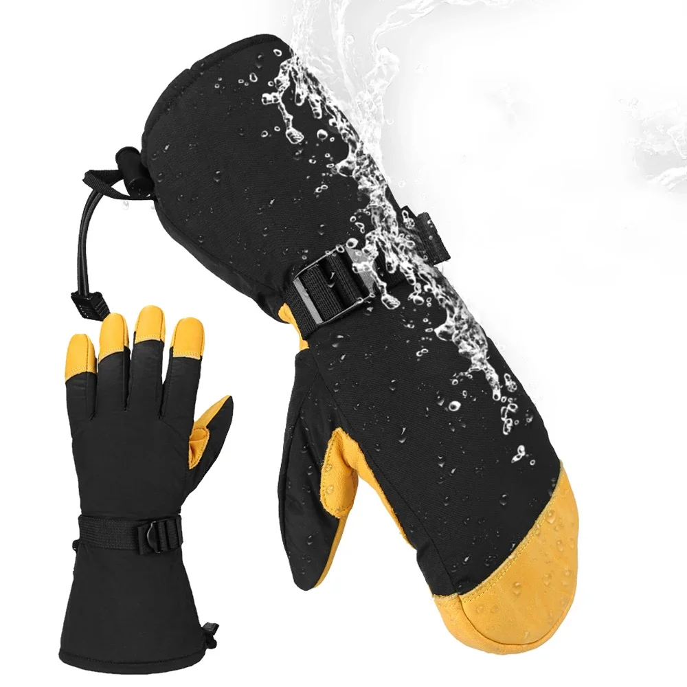 Afbeelding van Waterdichte Ski-Handschoenen voor Heren – Warm & Thermisch voor Winteractiviteiten