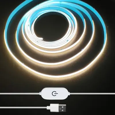 Image de Bande LED USB Tactile 5V - Éclairage Flexible & Rétro