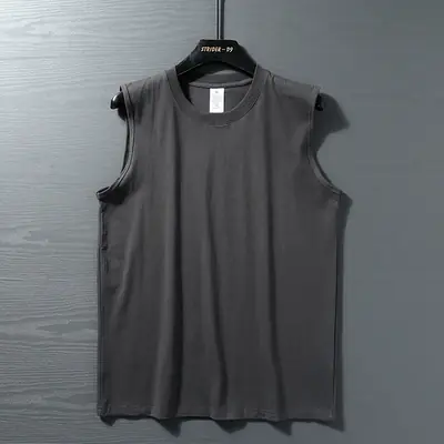 Image de 3 T-Shirts Sans Manches Coton Épais - Unisexe