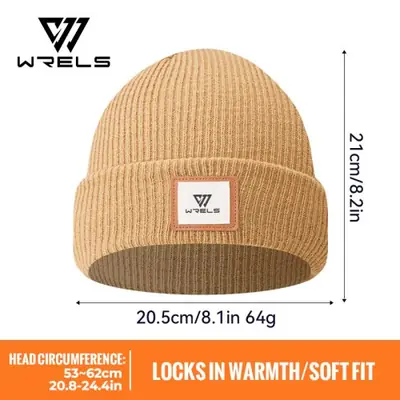 Image de Bonnet Hiver Chauffant - Tricot Léger Doublé Polaire