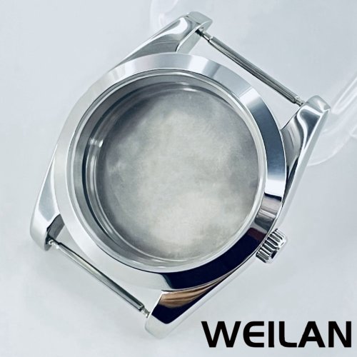 Immagine di Cassa per Orologio in Acciaio Inox 36mm e 40mm, Compatibile con Movimenti NH34, NH35, NH36, NH38, NH39, NH70, NH72, ETA2824, PT5000, Zaffiro Cristallo, Impermeabile, Alta Qualità Polacca