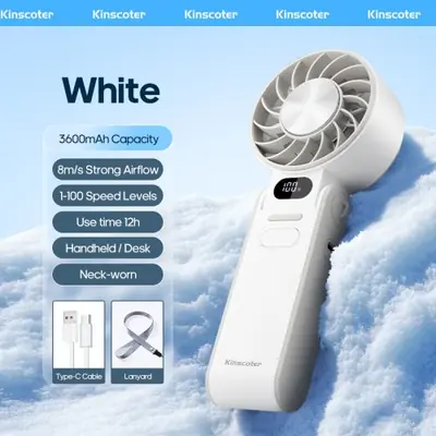 Image de Ventilateur Portable Rechargeable Ultra-Léger