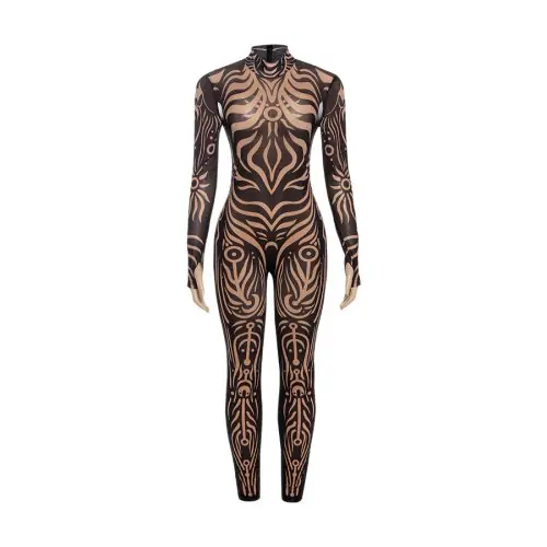 Image de Combinaison Transparente Femme - Style Élégant & Séduisant