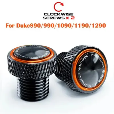 Image de Bouchons de Rétroviseur Arrière pour KTM Duke - Protection Anti-Poussière