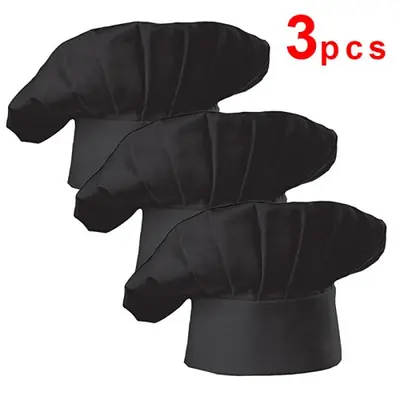 Image de Chapeau de Chef Blanc - Uniforme Cuisine Professionnel