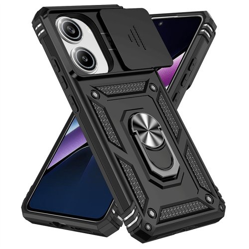 Afbeelding van Armor Funda Voor Xiaomi Poco X7 Pro 5G Case Slide Lens Protector Ring Stand Back Cover Voor Pocco Poco kleine X7Pro PocoX7pro Capa