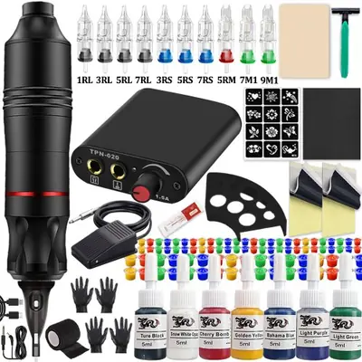 Image de Kit Tatouage Complet pour Débutants
