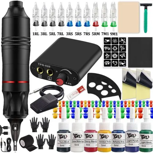 Image de Kit Tatouage Complet pour Débutants
