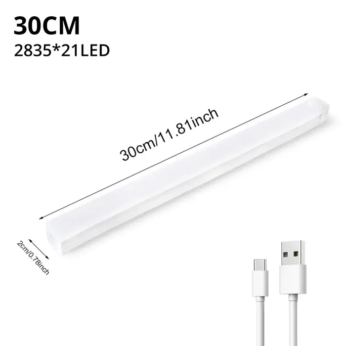 Image de Veilleuse LED avec Capteur de Mouvement - Rechargeable & Magnétique