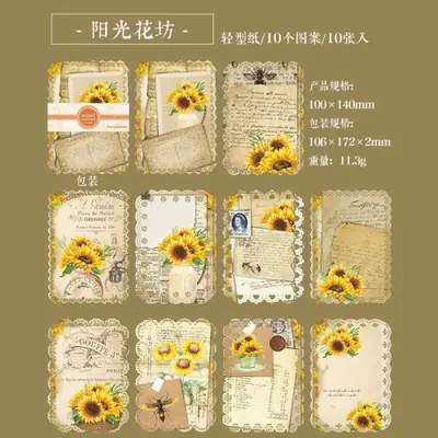 Image de Dentelle Florale Vintage - Pack de 10 Pièces