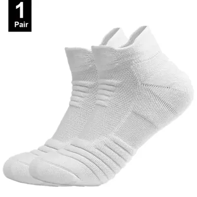 Chaussettes de Football Antidérapantes Homme - 3 Paires Coton Respirant