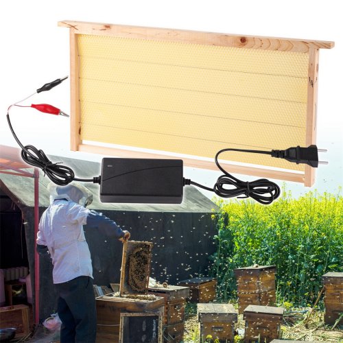 Image of Natural Beekeeping Electric Hive Heater with Embedded Heating Wire for Healthy Colony Management