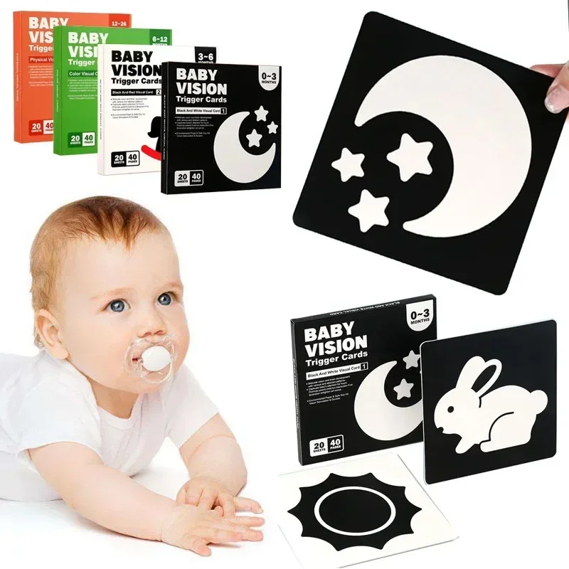 Imagen de Libro Educativo para Bebés: Aprendizaje Temprano con Tarjetas Visuales