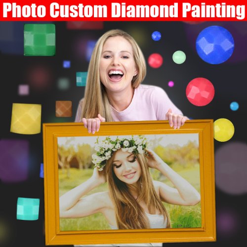 Imagen de Pintura de Diamantes 5D Personalizada con Foto