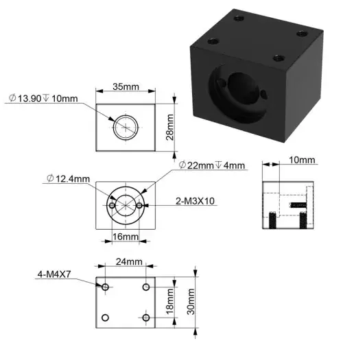 Ressort extérieur noir T8