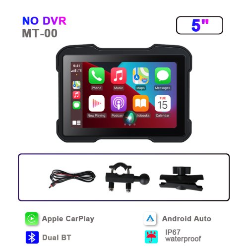 Imagen de GPS para Moto con CarPlay Inalámbrico y Pantalla de 5 Pulgadas