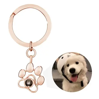 Image de Porte-clés Photo en Cœur - Personnalisable