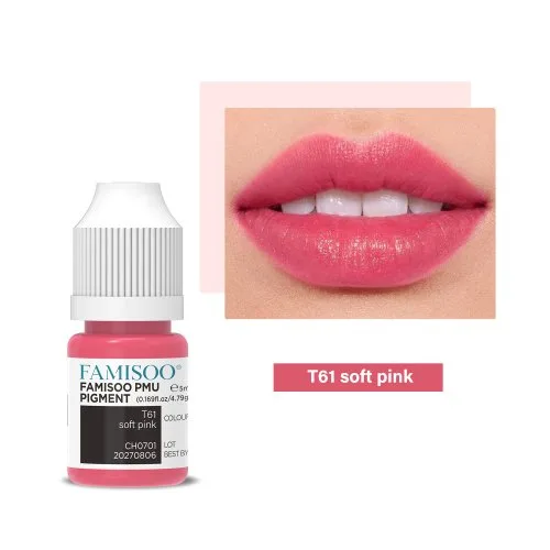 T61 zacht roze