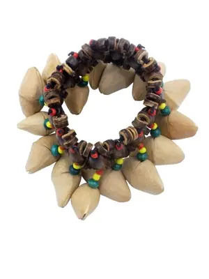 Image de Bracelet de Coquilles Ethnique avec Clochettes