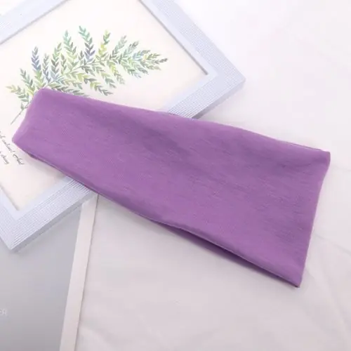 Image de Bandeau Élastique en Coton pour Femmes - Style Vintage & Sport