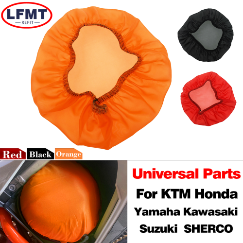 Image of Universal Motorcycle Air Filter Cover Dust & Sand Protection Shield for Engine Cleaning and Maintenance – Compatible with KTM, Honda, Yamaha, Sherco, Suzuki, Kawasaki