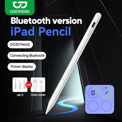 Image de Stylet Bluetooth pour Apple Pencil 2 - Compatible iPad Pro