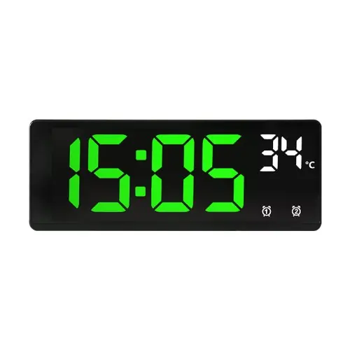 Image de Horloge de Table Numérique avec Température