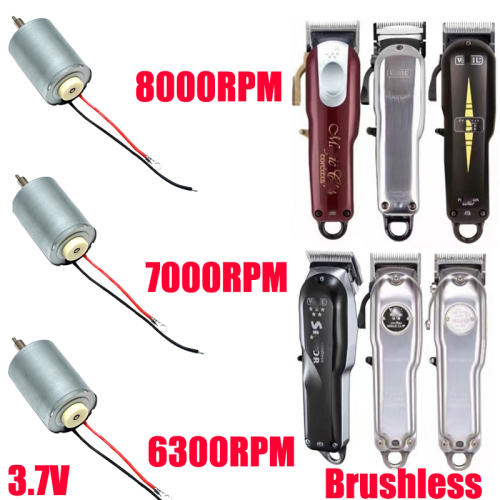 Imagen de Motor sin escobillas de 8000 RPM y 3.7 V para Cortadora de Pelo Profesional Wahl - Accesorios Compatible con Modelos 8148, 8591, 8504, 1919, 8509